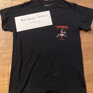 Astro world merch from Huston concert